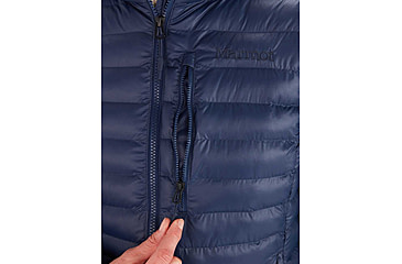 Image of Marmot Echo Featherless Long Jacket - Womens, Arctic Navy Shiny, Large, M15871-20952-L
