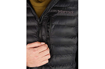 Image of Marmot Echo Featherless Long Jacket - Womens, Black Shiny, Extra SmallMediumaLargeLarge, M15871-20953-XS
