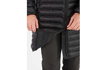Image of Marmot Echo Featherless Long Jacket - Womens, Black Shiny, Extra SmallMediumaLargeLarge, M15871-20953-XS
