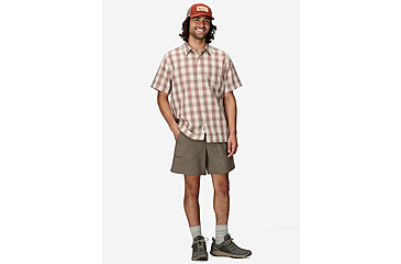Image of Marmot Eldridge Novelty Classic SS - Mens, Birch Bark Oliver Plaid, XL, M10665-24287XL