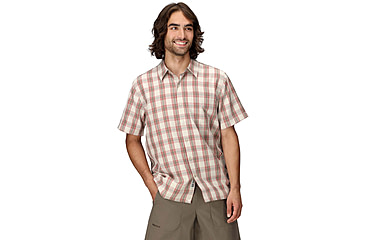 Image of Marmot Eldridge Novelty Classic SS - Mens, Birch Bark Oliver Plaid, XL, M10665-24287XL
