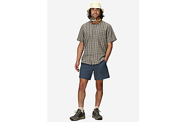 Image of Marmot Eldridge Novelty Classic SS - Mens, Claystone Oliver Plaid, S, M10665-24290S