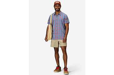 Image of Marmot Eldridge Novelty Classic SS - Mens, Rain Cloud Oliver Plaid, M, M10665-24388M
