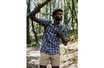 Image of Marmot Eldridge Novelty Classic SS - Mens, Thunderhead Oliver Plaid, L, M10665-24288L