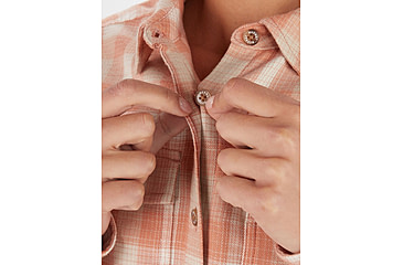Image of Marmot Fairfax Midweight Flannel - Womens, Rose Gold, Extra Small, M13553-20094-XS