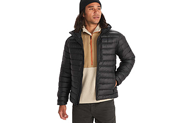 Image of Marmot Highlander Hoody - Mens, Black, Large, M15896-001-L