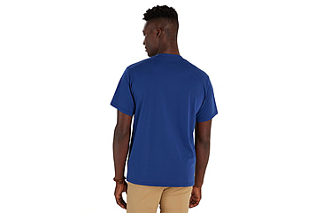 Image of Marmot Leaning Marty Short Sleeve Tee - Mens, Twilight Blue, Medium, M14130-23091-M