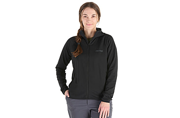 Image of Marmot Leconte Fleece Hoody - Womens, Black, Small, M15393-001-S