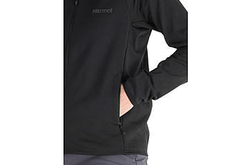 Image of Marmot Leconte Fleece Hoody - Womens, Black, Small, M15393-001-S