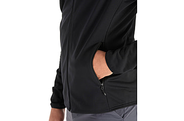 Image of Marmot Leconte Fleece Jacket - Mens, Black, Small, M15382-001-S