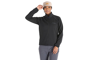 Image of Marmot Leconte Fleece Jacket - Womens, Black, Extra Small, M15392-001-XS