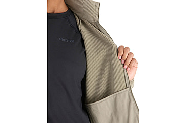 Image of Marmot Leconte Fleece Jacket - Womens, Vetiver, Extra Small, M15392-21543-XS