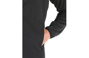 Image of Marmot Leconte Full Zip Hoody - Mens, Black, Medium, M15383-001-M