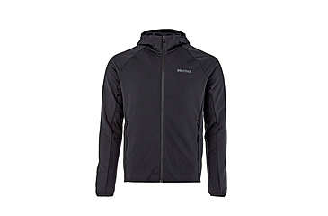Image of Marmot Leconte Full Zip Hoody - Mens, Black, Medium, M15383-001-M
