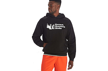 Image of Marmot MMW Hoody - Mens, Black, Large, M15594-001-L