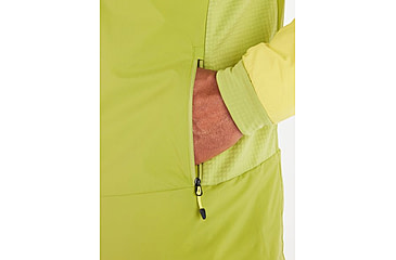 Image of Marmot Novus LT Hybrid Hoody - Mens, Limelight/Spinach Green, Medium, M12356-21731-M