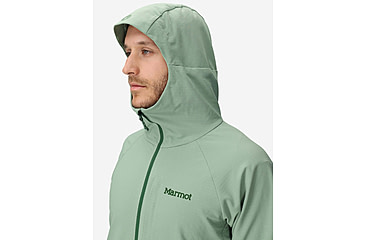Image of Marmot Pinnacle DriClime Hoody - Mens, Agate Green, XL, M15385-24373XL