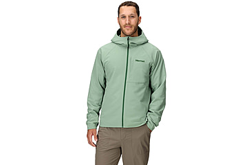 Image of Marmot Pinnacle DriClime Hoody - Mens, Agate Green, XL, M15385-24373XL