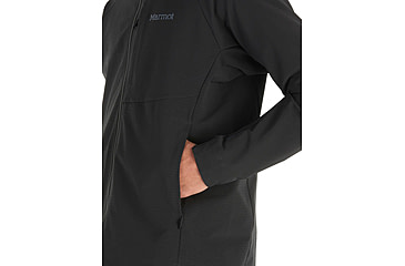 Image of Marmot Pinnacle DriClime Hoody - Mens, Black, Medium, M15385-001-M