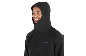 Image of Marmot Pinnacle DriClime Hoody - Mens, Black, Medium, M15385-001-M