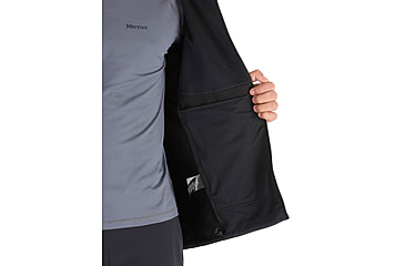 Image of Marmot Pinnacle DriClime Hoody - Mens, Black, Medium, M15385-001-M