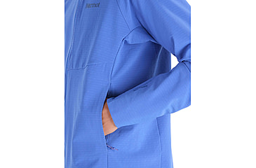 Image of Marmot Pinnacle DriClime Hoody - Mens, Trail Blue, Medium, M15385-21538-M