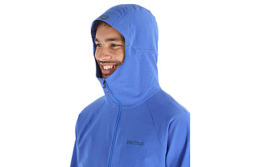 Image of Marmot Pinnacle DriClime Hoody - Mens, Trail Blue, Medium, M15385-21538-M