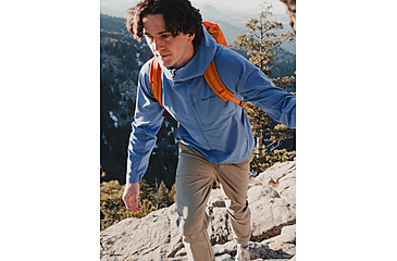 Image of Marmot Pinnacle DriClime Hoody - Mens, Trail Blue, Medium, M15385-21538-M