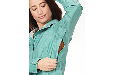 Image of Marmot PreCip Eco Jackets - Womens, Blue Agave, Medium, 46700-3637-M