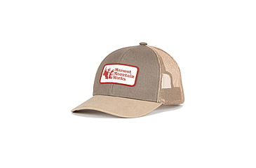 Image of Marmot Retro Trucker Hat, Sandbar/Vetiver, One Size, 195115151539