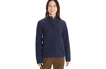 Image of Marmot Rocklin Full Zip Jacket - Womens, Arctic Navy, Small, M12402-2975-S