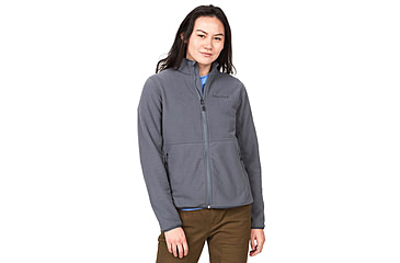 Image of Marmot Rocklin Full Zip Jacket - Womens, Steel Onyx, Extra Small, M12402-1515-XS
