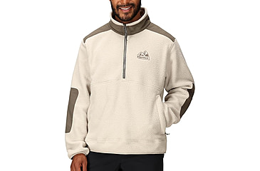 Image of Marmot Wanderer High Pile Fleece Pullover - Mens, Birch Bark, Medium, 195115340506