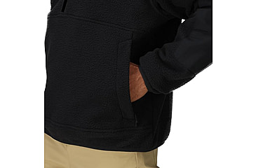 Image of Marmot Wanderer High Pile Fleece Pullover - Mens, Black, Medium, 195115340407
