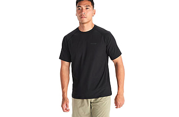 Image of Marmot Windridge Short Sleeve - Mens, Black, Large, M14154-001-L