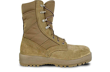 Image of McRae Footwear Mil-Spec Hot Weather Steel-toe Boot in Coyote w/ Vibram Sierra Outsole, Coyote, 8, Wide, 8989-8W