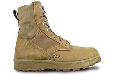 Image of McRae Footwear T2 Ultra Light Hot Weather Combat Boot-Coyote w/ Vibram P439R, Coyote, 8.5, 8301-8.5