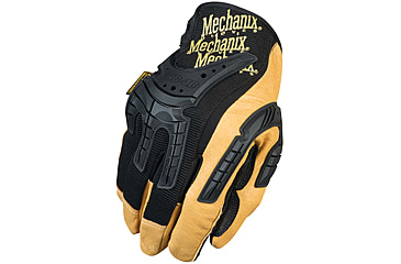 Image of Mechanix Wear Commercial Grade Heavy Duty Glove - Mens, Black/Yellow, Small, CG40-75-008