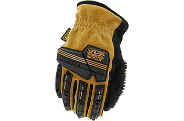 Image of Mechanix Wear Durahide M-Pact Driver C4-360 Gloves - Mens, Black/Brown, Extra Large, LDMPLT-X75-011