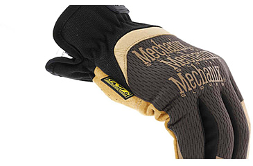 Image of Mechanix Wear Leather Fastfit Glove - Mens, Tan, Small, LFF-75-008