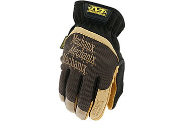 Image of Mechanix Wear Leather Fastfit Glove - Mens, Tan, Small, LFF-75-008
