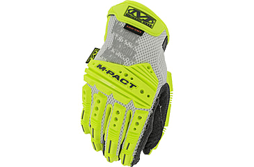 Image of Mechanix Wear M-Pact Vent D5 Gloves - Mens, Fluorescent Yellow, Large, SMV-C91-010