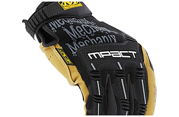 Image of Mechanix Wear Material4x M-Pact Glove - Mens, Black/Yellow, Small, MP4X-75-008
