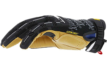Image of Mechanix Wear Material4x M-Pact Glove - Mens, Black/Yellow, Small, MP4X-75-008