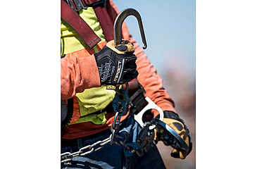 Image of Mechanix Wear Material4x M-Pact Glove - Mens, Black/Yellow, Small, MP4X-75-008