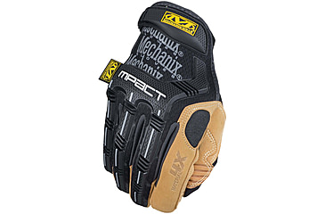 Image of Mechanix Wear Material4x M-Pact Glove - Mens, Black/Yellow, Small, MP4X-75-008