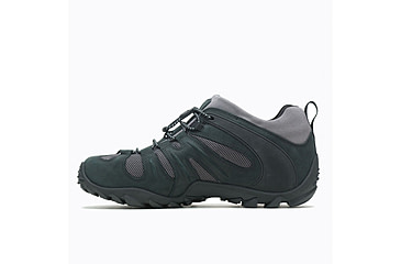 Image of Merrell Chameleon 8 Stretch Waterproof Hiking Shoes - Mens, Black/Grey, 7.5, Medium, J034177-M-7.5