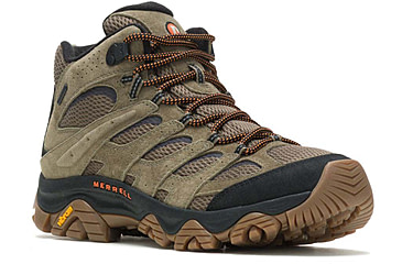 Image of Merrell Moab 3 Mid Waterproof Shoes - Mens, Olive/Gum, 10 US, J036549-10.0