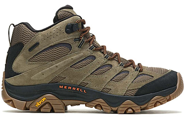 Image of Merrell Moab 3 Mid Waterproof Shoes - Mens, Olive/Gum, 10 US, J036549-10.0