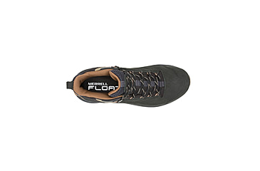 Image of Merrell Moab Speed 2 Leather Mid WP Hiking Shoes - Mens, Black, 9 US, J037777-9